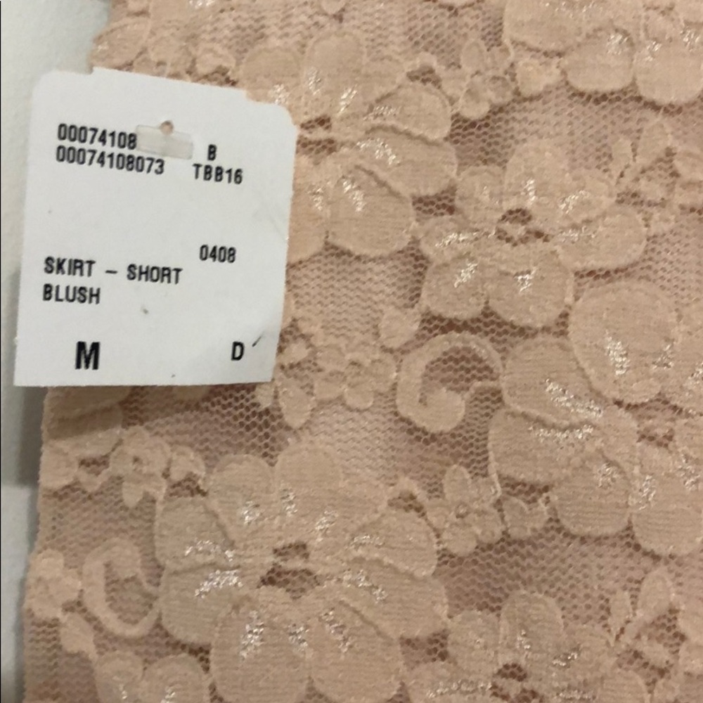 SOLD FOREVER 21 Pink Lace Mini Skirt - Picture 3 of 4